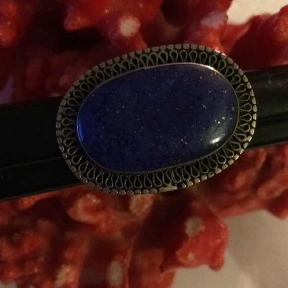 antique Jewelry - Antique lapis lazuli ring